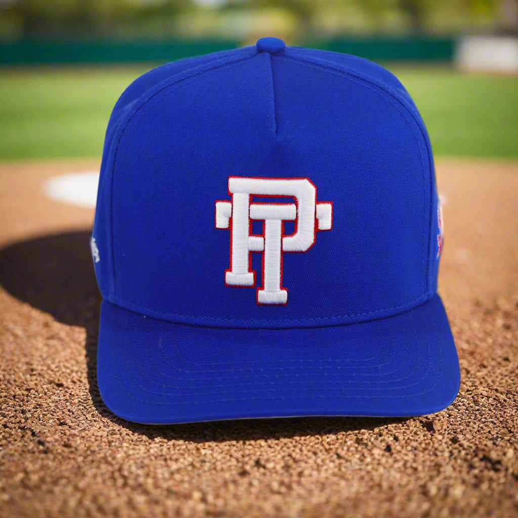 PT/Puro Béis Snapback - Royal Blue With Grey Bottom Brim