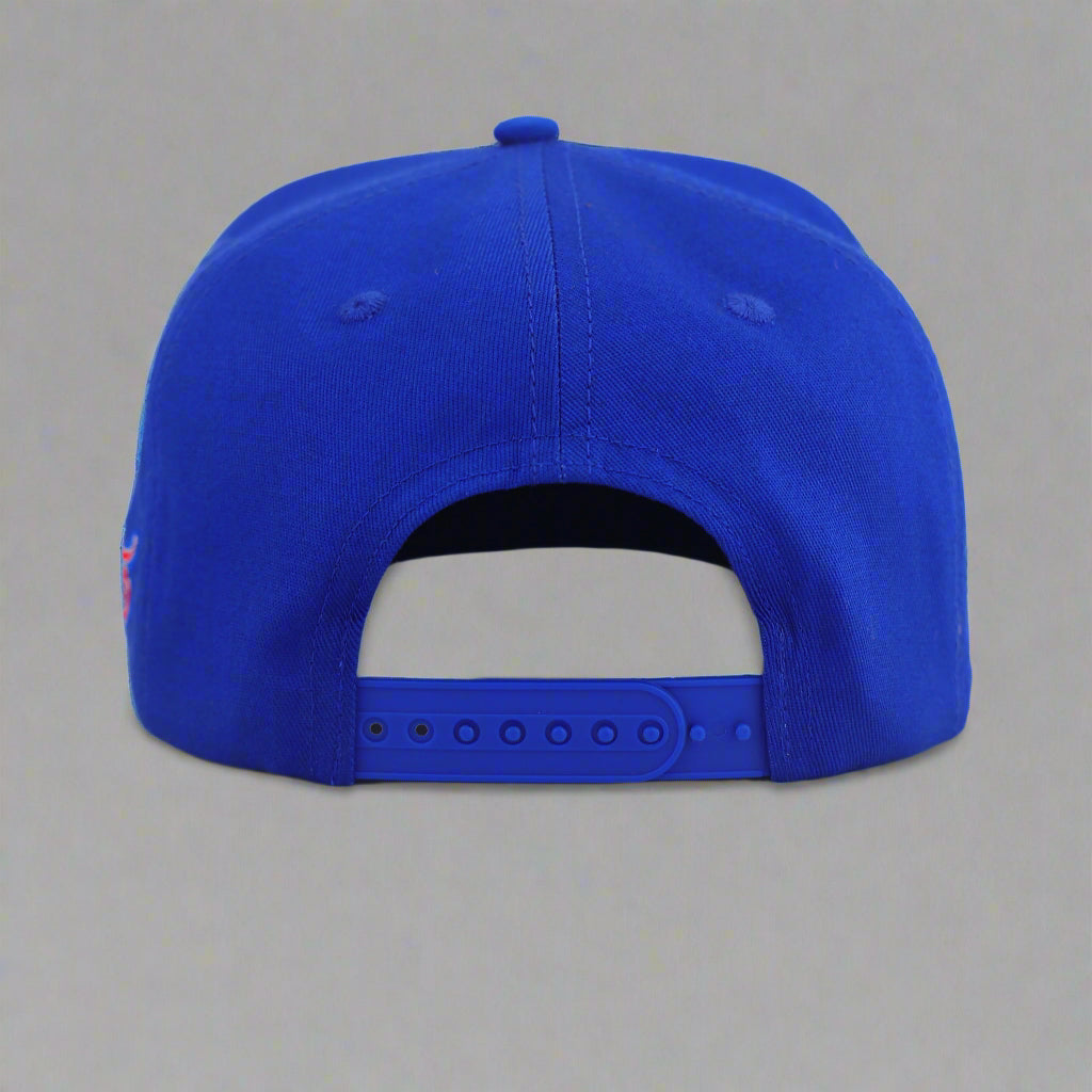 PT/Puro Béis Snapback - Royal Blue With Grey Bottom Brim