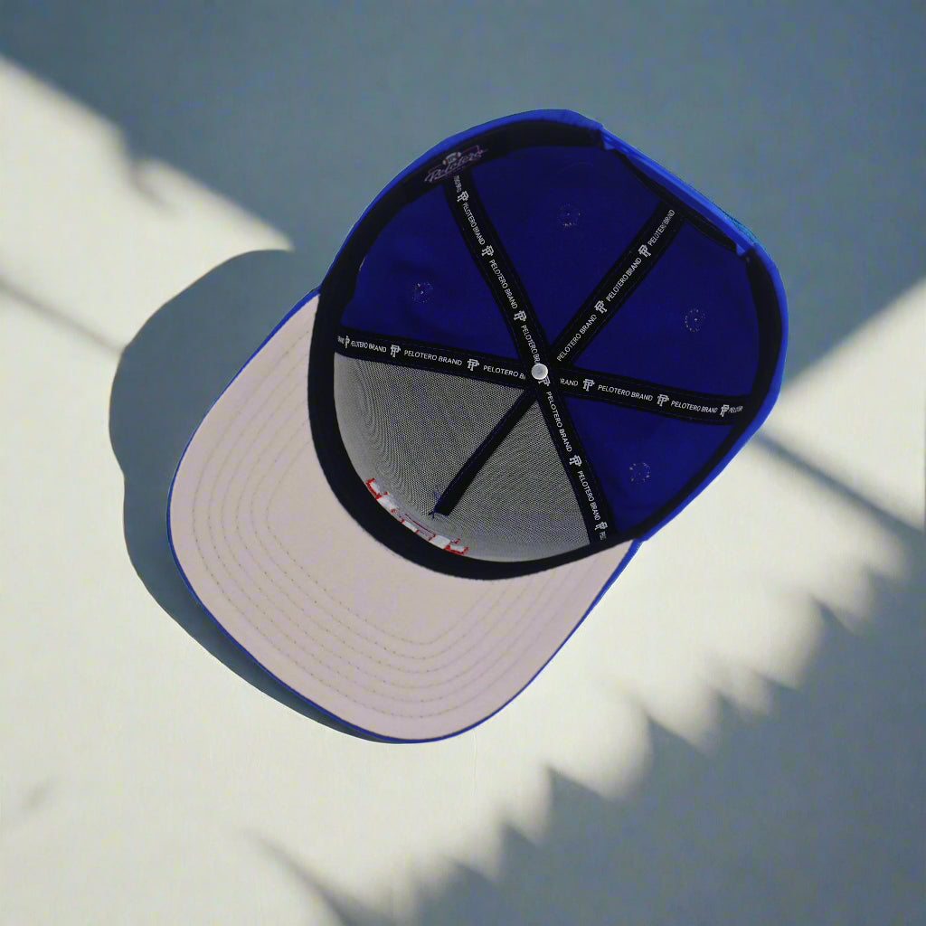 PT/Puro Béis Snapback - Royal Blue With Grey Bottom Brim