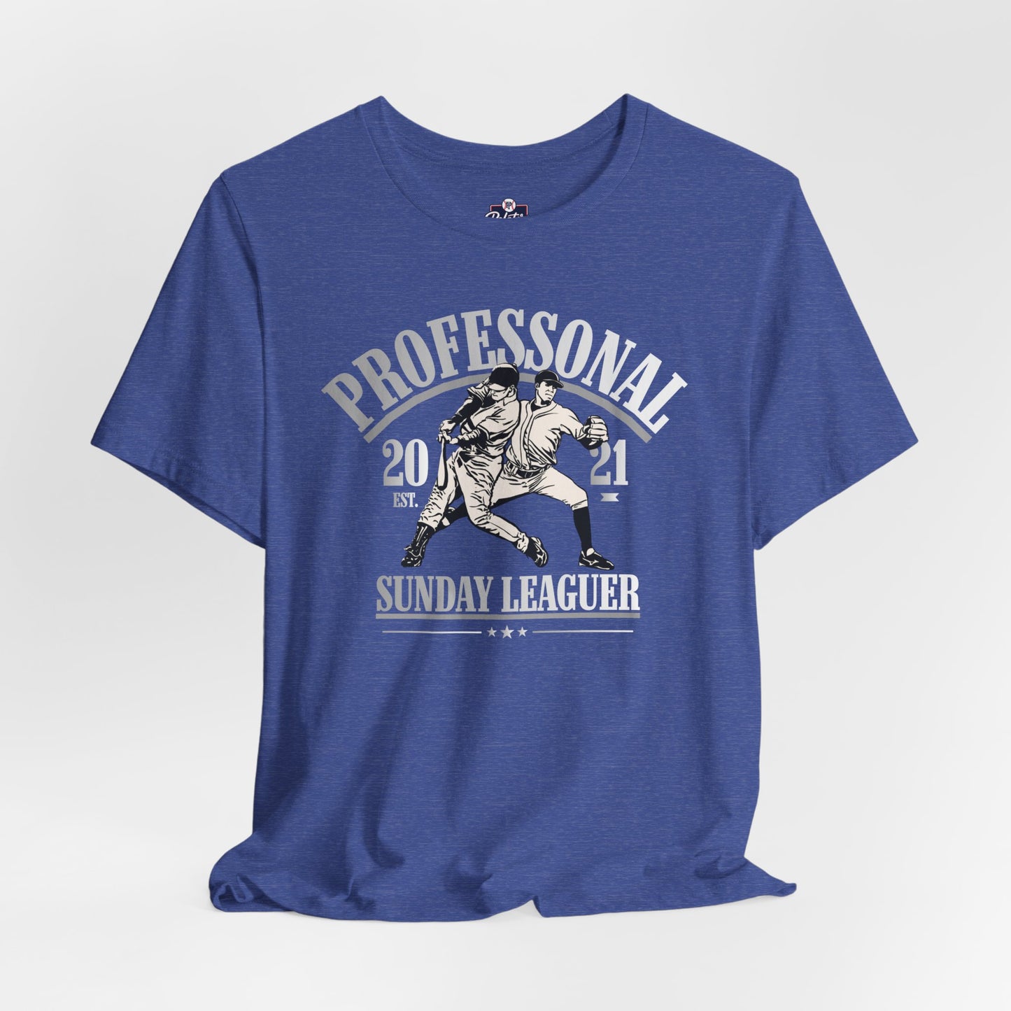 Professional Sunday Leaguer Baseball Tee — Hispanic Latino Pride