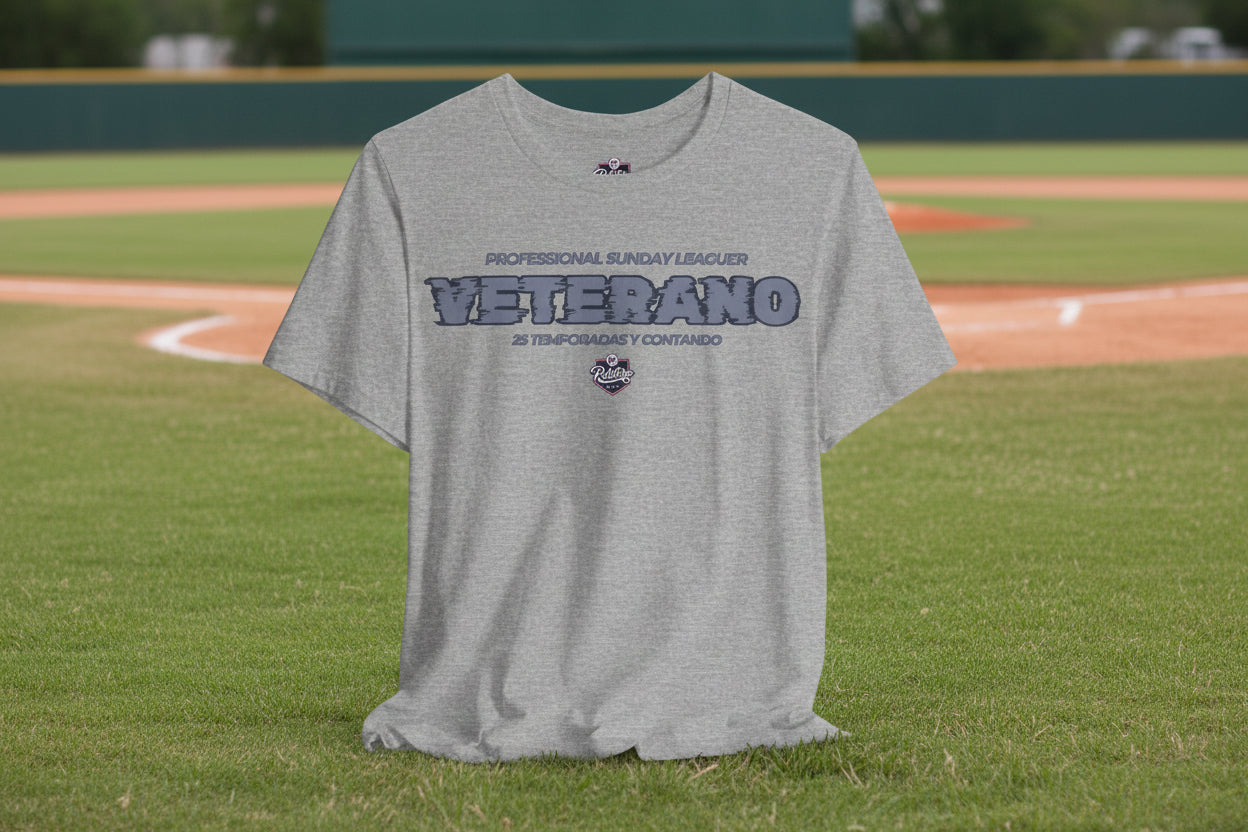25 Year Veterano T-Shirt - Pro Sunday Leaguer