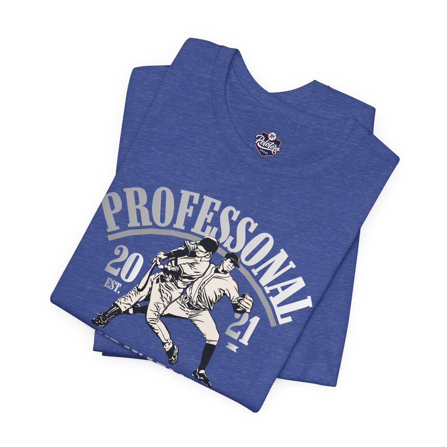 Professional Sunday Leaguer Baseball Tee — Hispanic Latino Pride