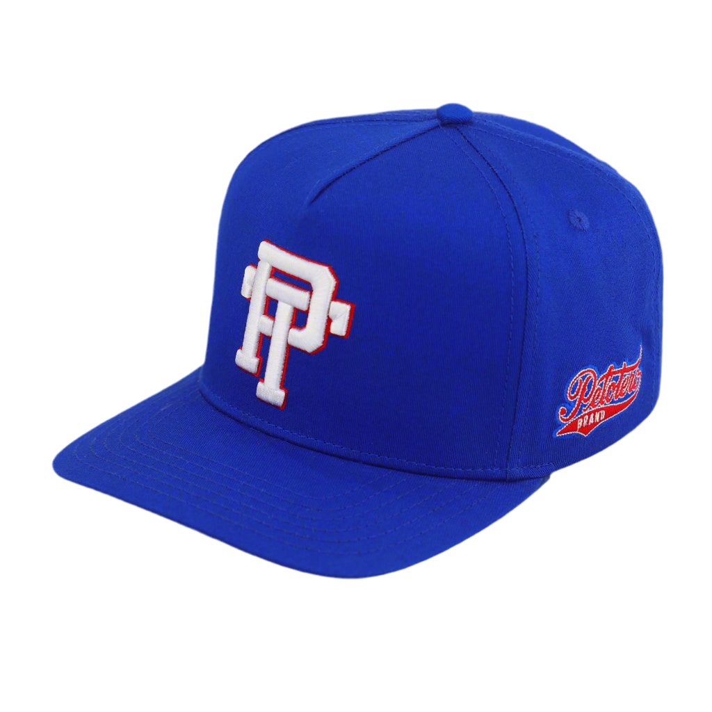 PT/Puro Béis Snapback - Royal Blue With Grey Bottom Brim