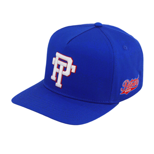 PT/Puro Béis Snapback - Royal Blue With Grey Bottom Brim