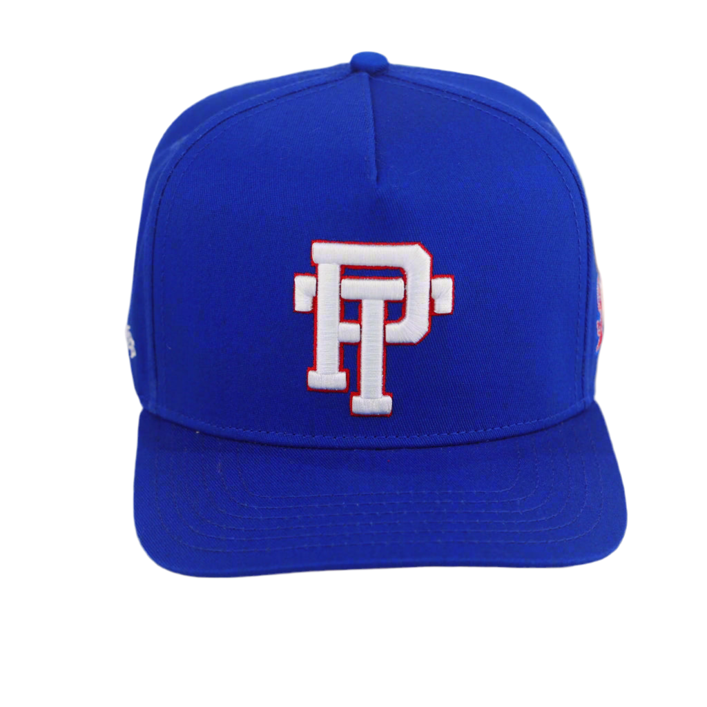 PT/Puro Béis Snapback - Royal Blue With Grey Bottom Brim