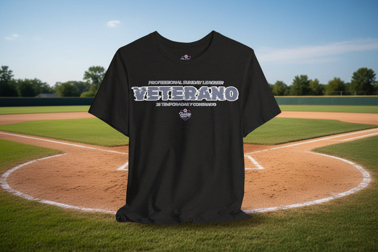 25 Year Veterano T-Shirt - Pro Sunday Leaguer