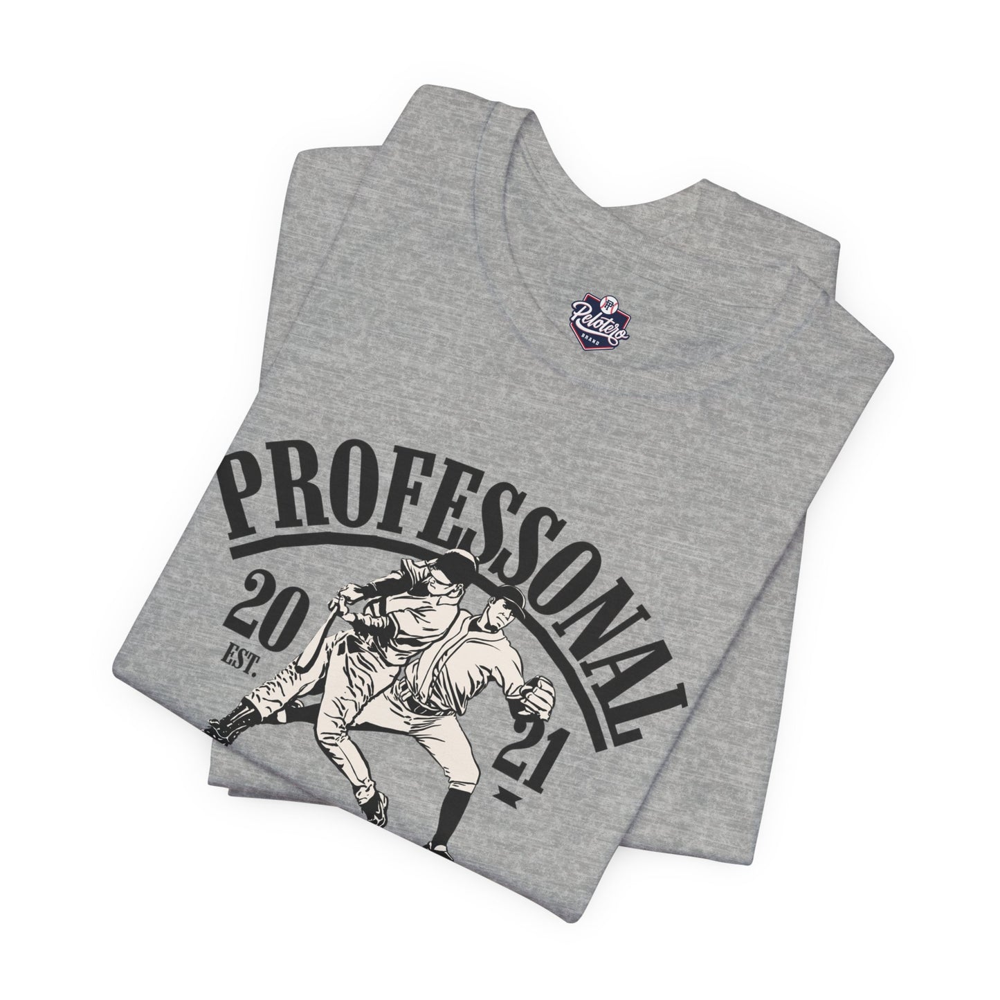 Professional Sunday Leaguer Baseball Tee — Hispanic Latino Pride