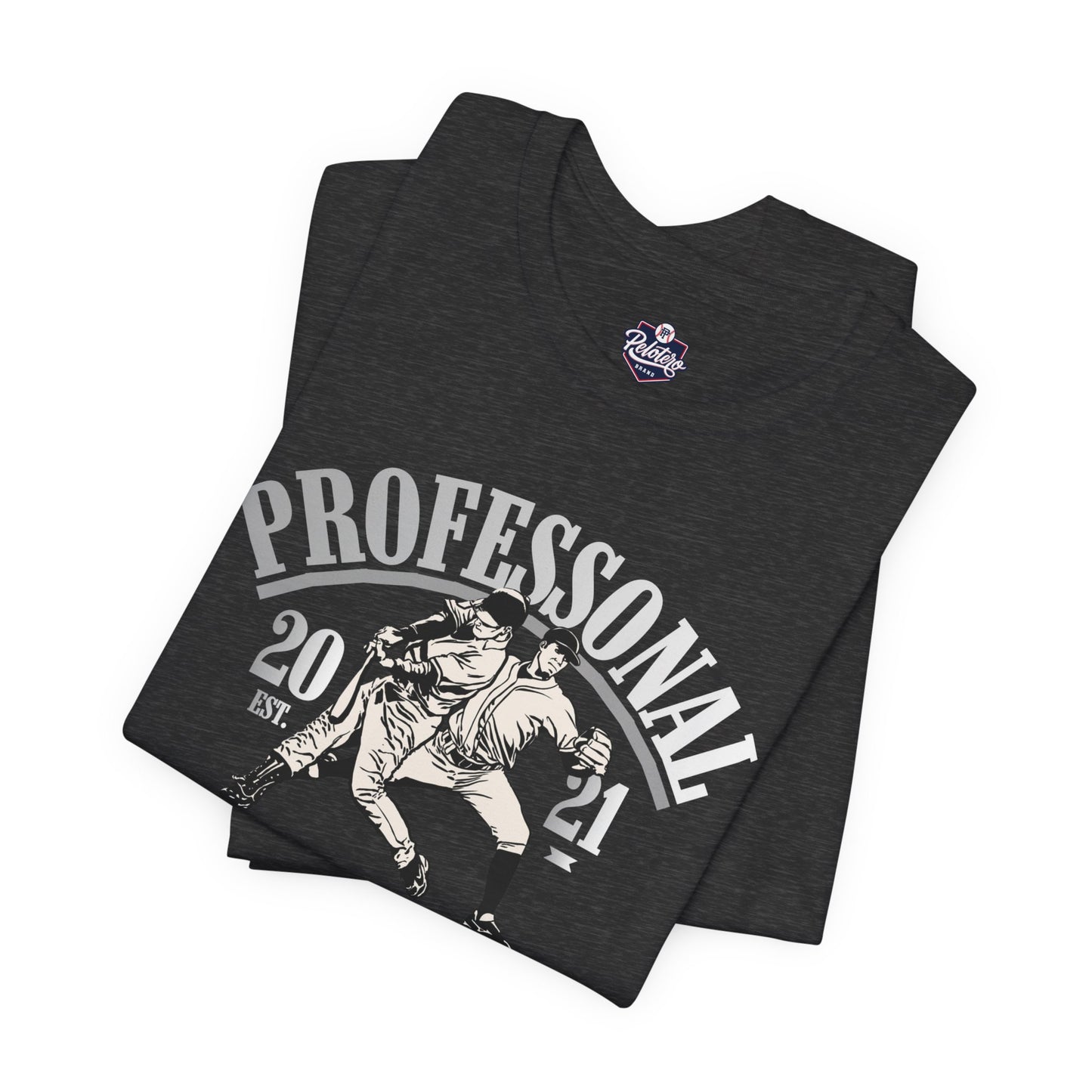 Professional Sunday Leaguer Baseball Tee — Hispanic Latino Pride