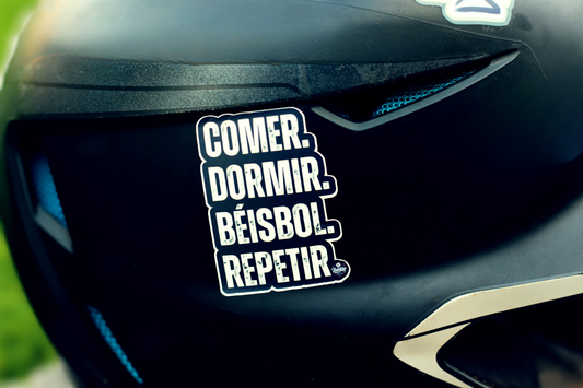 Stickers - Comer, Dormir, Béisbol, Repetir